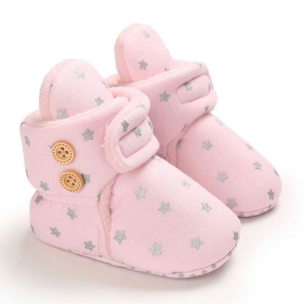 BABIES non skid soft booties, Pink